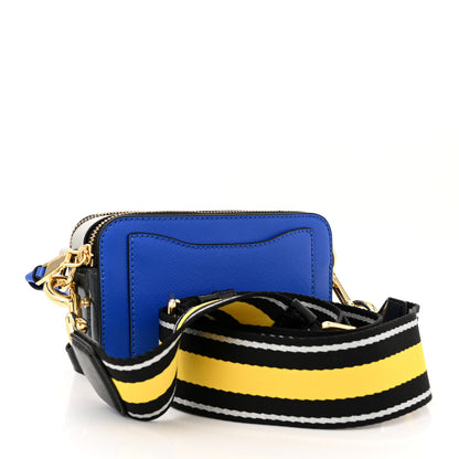 Marc Jacobs Saffiano Small Snapshot Camera Bag Blue Multi 3 of 10