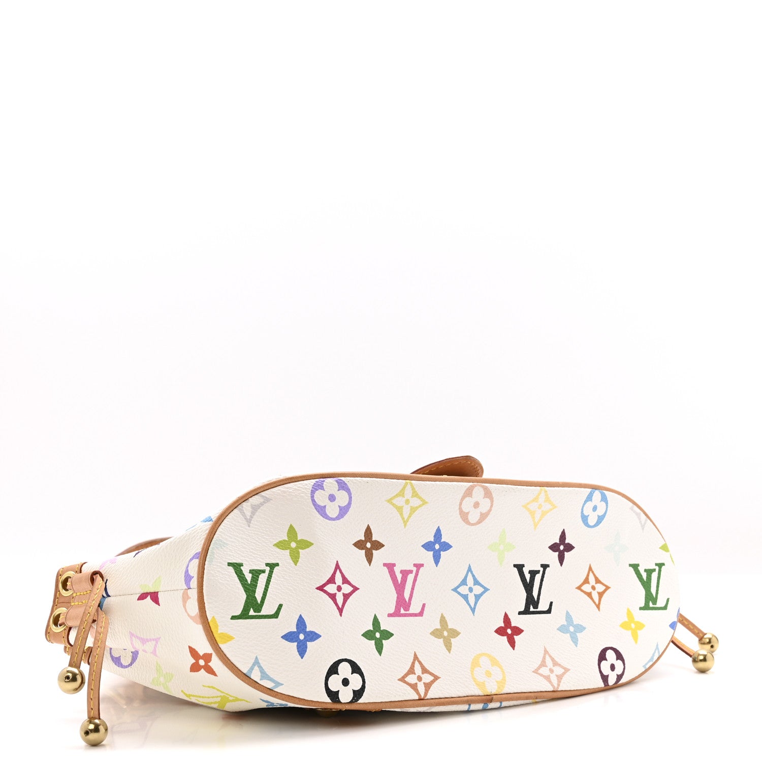 Louis Vuitton Monogram Multicolor Theda GM White 4 of 10