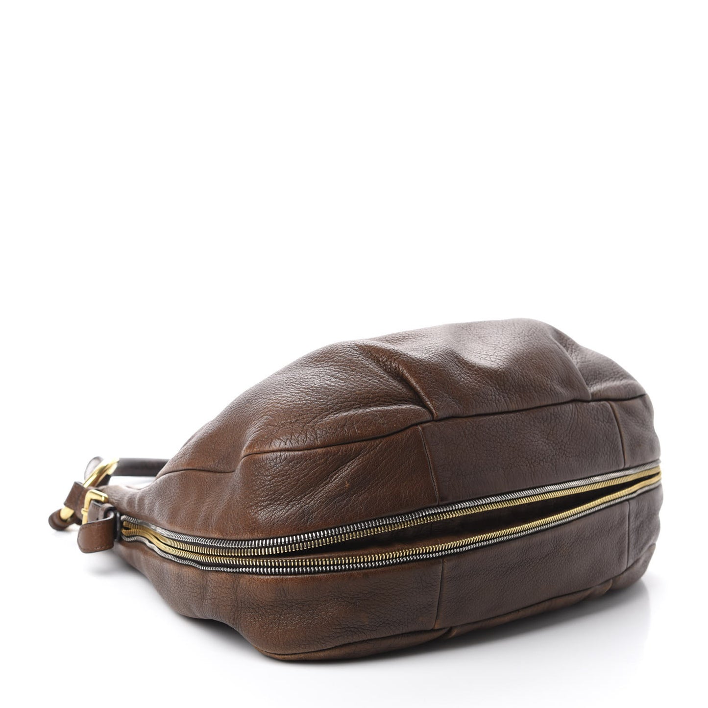 Vitello Daino Shoulder Bag Bruciato