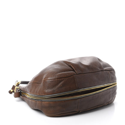 Prada Vitello Daino Shoulder Bag Bruciato 4 of 13