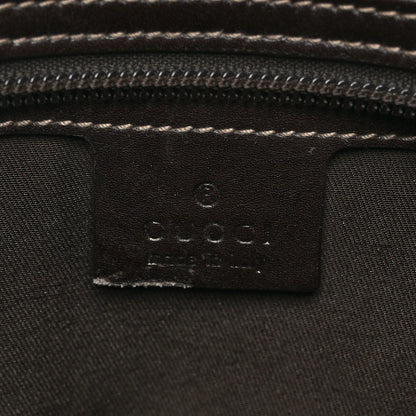 Gucci Monogram Large Punch Tote Dark Brown 5 of 8