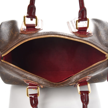 Louis Vuitton Monogram Mirage Speedy 30 Bordeaux 5 of 12