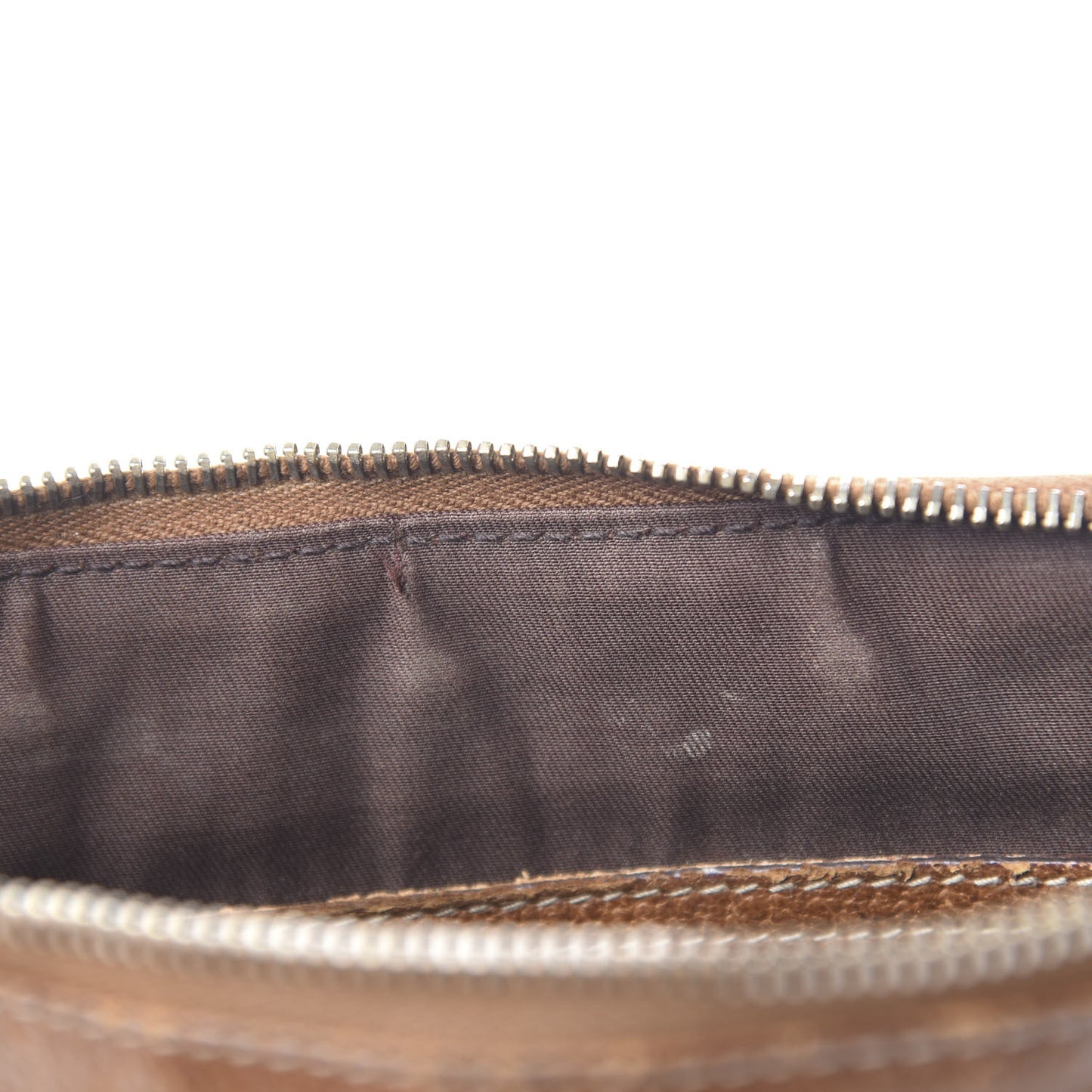 Monogram Studded Messenger Brown