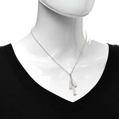 Tiffany Sterling Silver 1837 Triple Tag Lariat Necklace 2 of 4