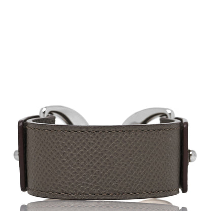 Hermes Epsom Pavane Cuff XS Etain 3 of 5