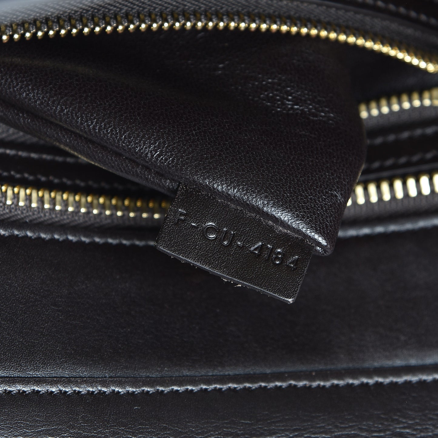 Textile Smooth Calfskin Micro Luggage Dark Blue Black