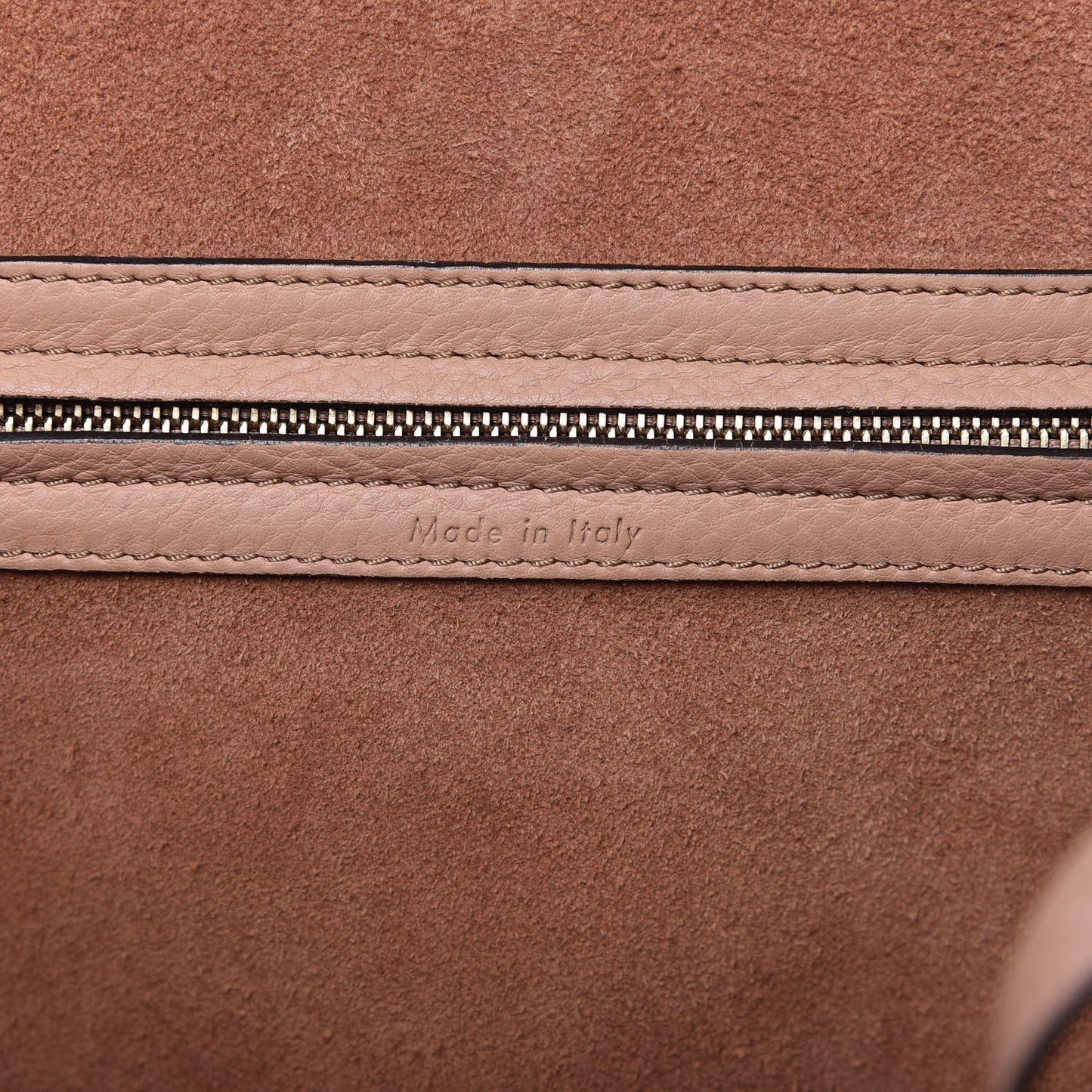 Supple Calfskin Medium Phantom Luggage Flesh