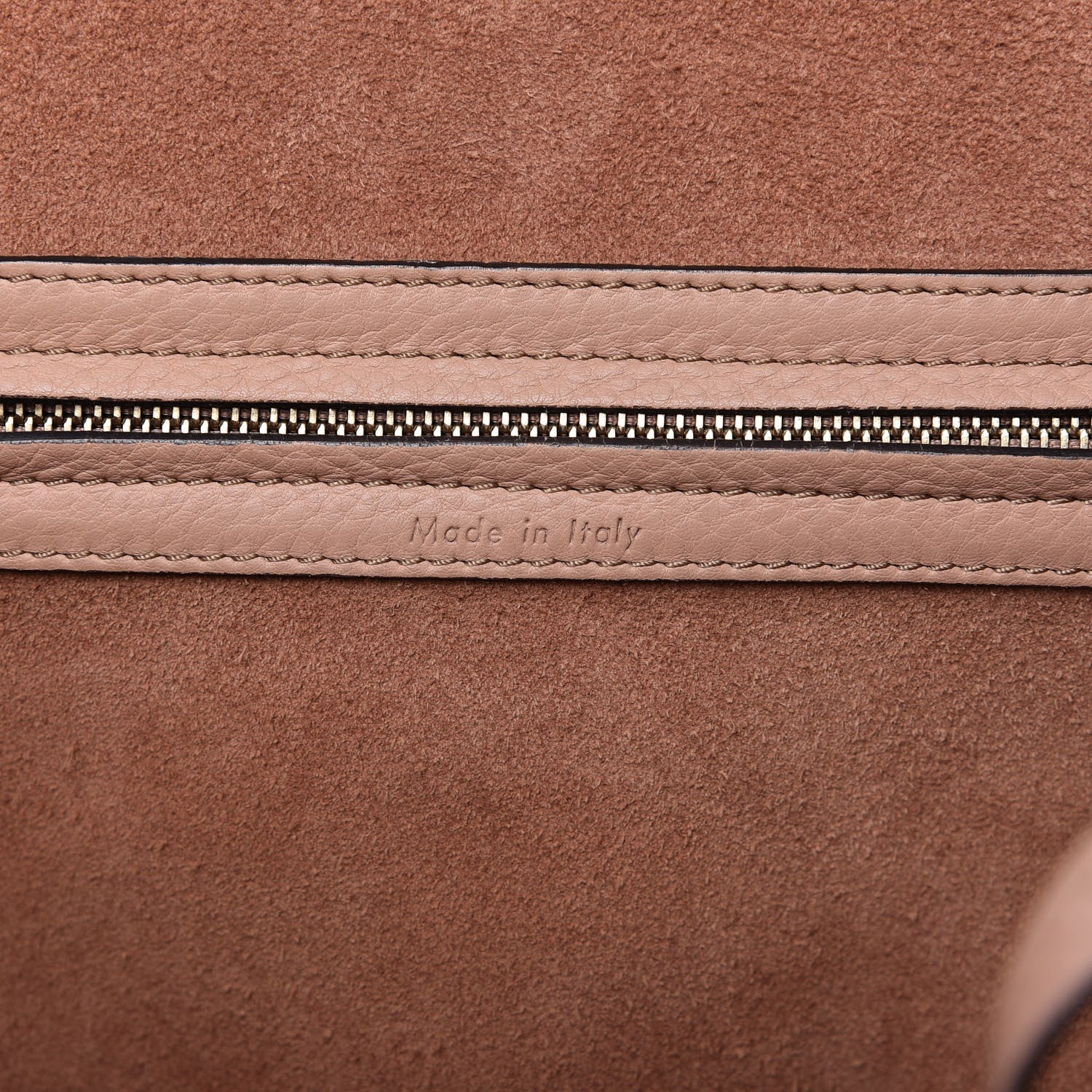 Celine Supple Calfskin Medium Phantom Luggage Flesh 9 of 9