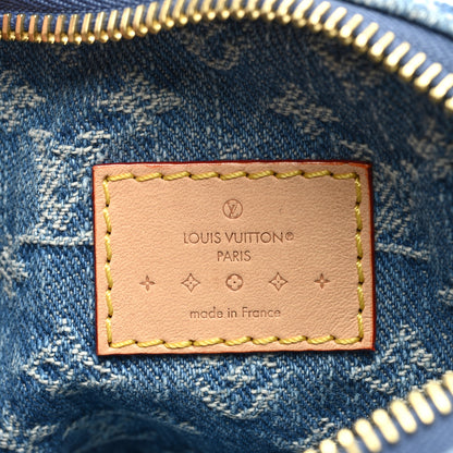 Louis Vuitton Denim Fairfax Pochette Blue 6 of 9