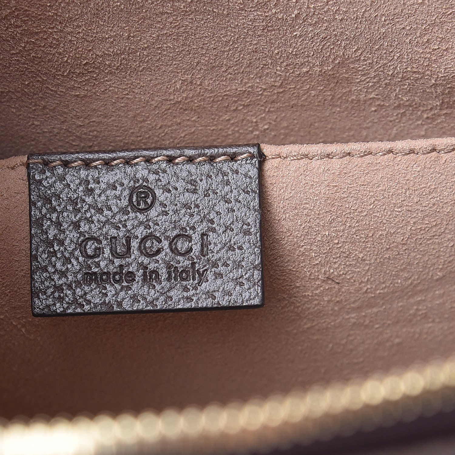 Gucci GG Supreme Monogram Small Ophidia Tote Bag Brown 6 of 9