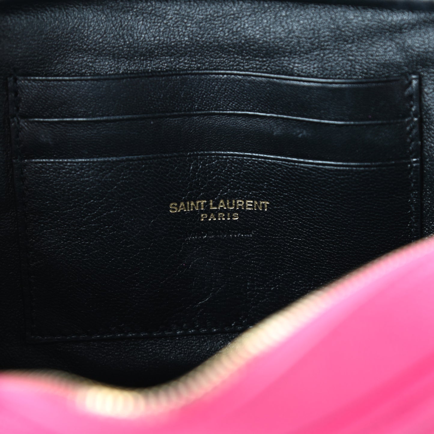 Grain De Poudre Matelasse Monogram Mini Lou Camera Bag Fuchsia