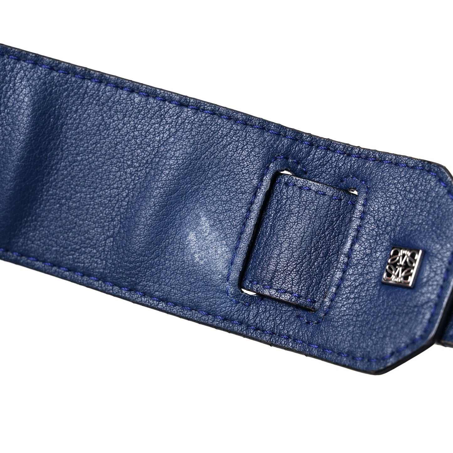 Calfskin Medium Puzzle Bag Marine
