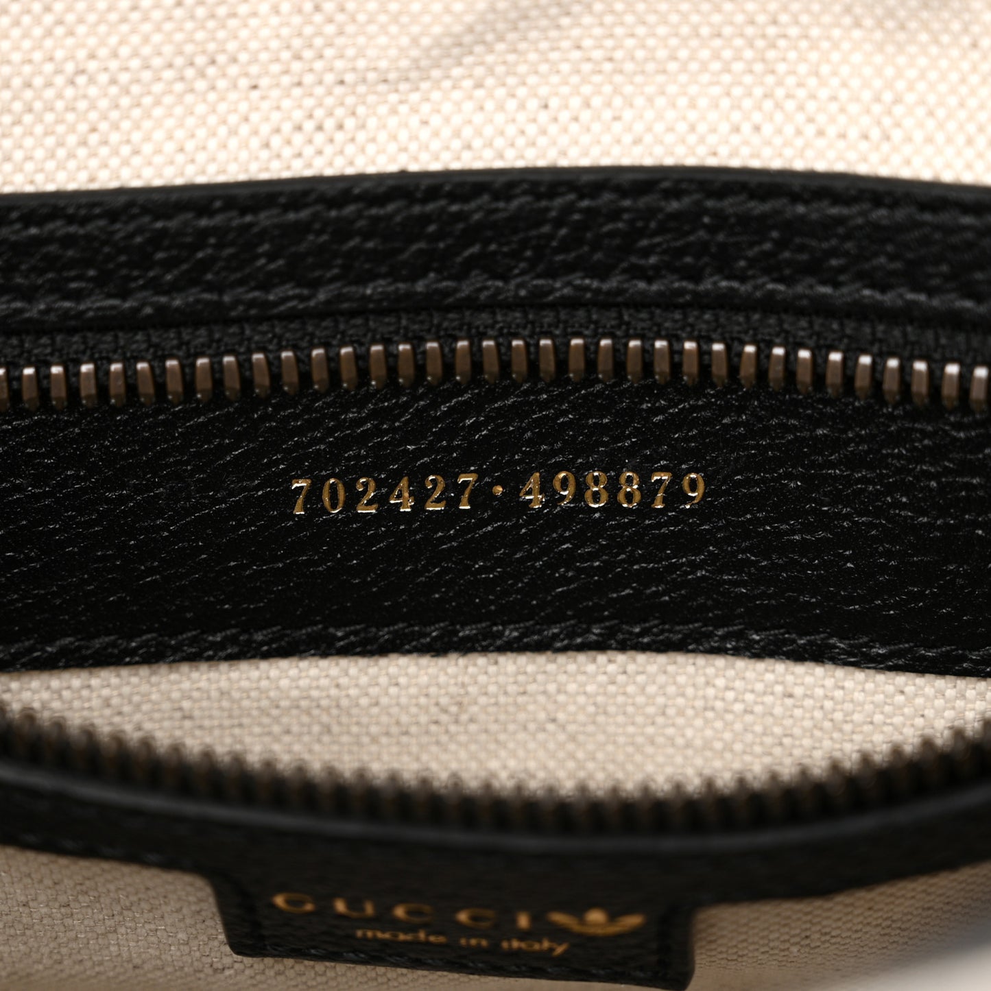 X ADIDAS Crystal Vintage Monogram Textured Dollar Calfskin Web Trefoil Logo Small Messenger Bag Hibiscus Red Off White Black