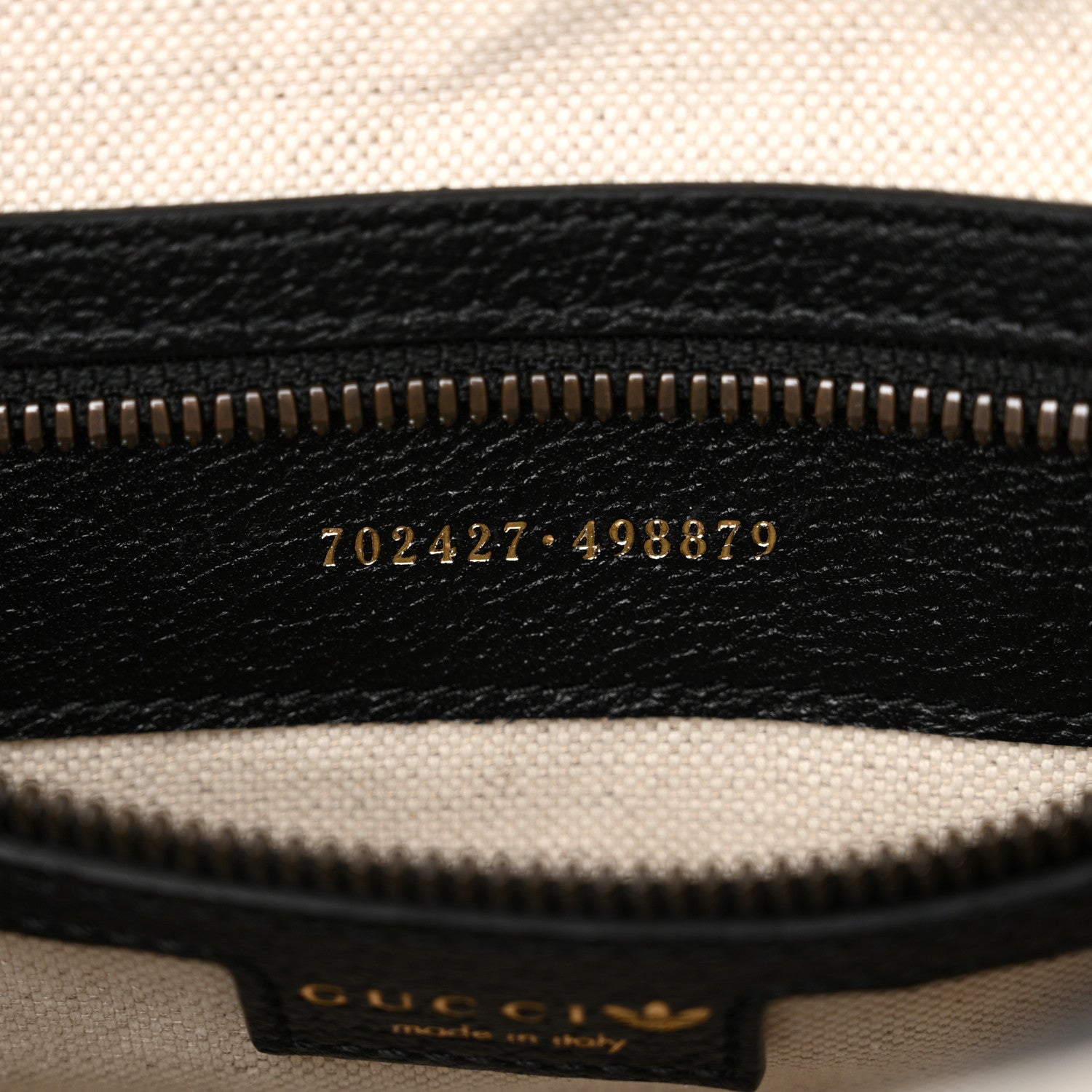 Gucci X ADIDAS Crystal Vintage Monogram Textured Dollar Calfskin Web Trefoil Logo Small Messenger Bag Hibiscus Red Off White Black 6 of 11