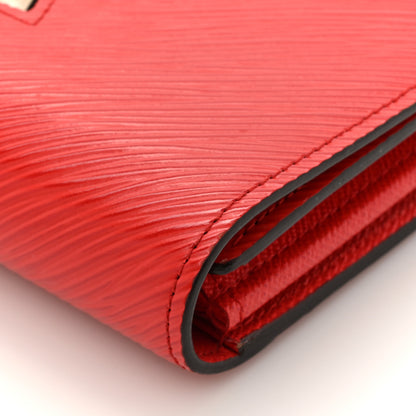 Louis Vuitton Epi Twist Wallet Coquelicot 10 of 13