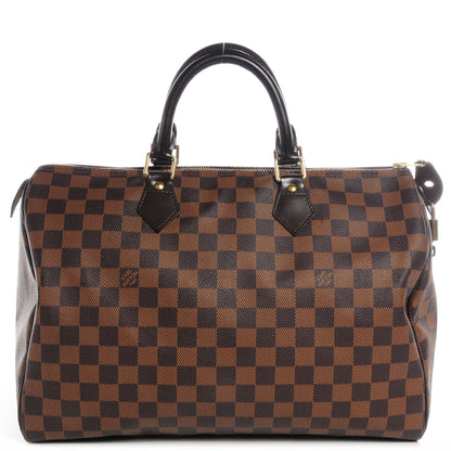 Louis Vuitton Damier Ebene Speedy 35 1 of 7