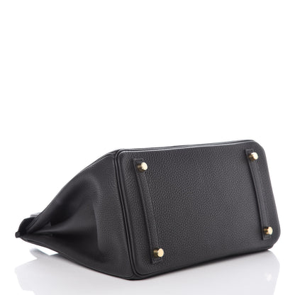Hermes Togo Birkin 30 Black 5 of 34