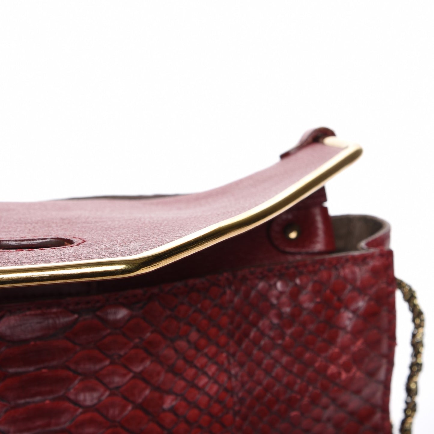 Python Sally Flap Bag Red