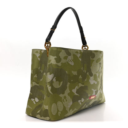 Louis Vuitton LV X TM Washed Denim Artycapucines Camouflage XXXL Khaki 3 of 11