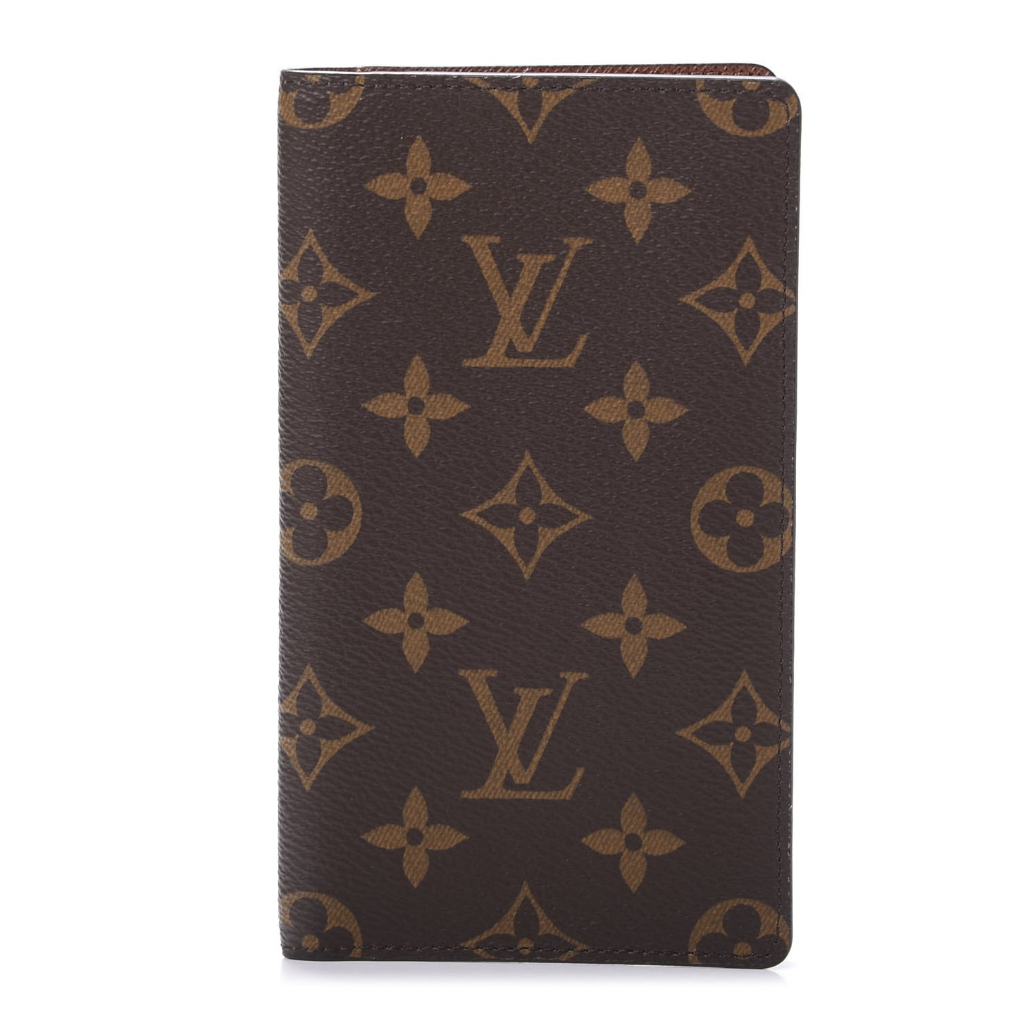 Monogram Checkbook Holder Case Wallet