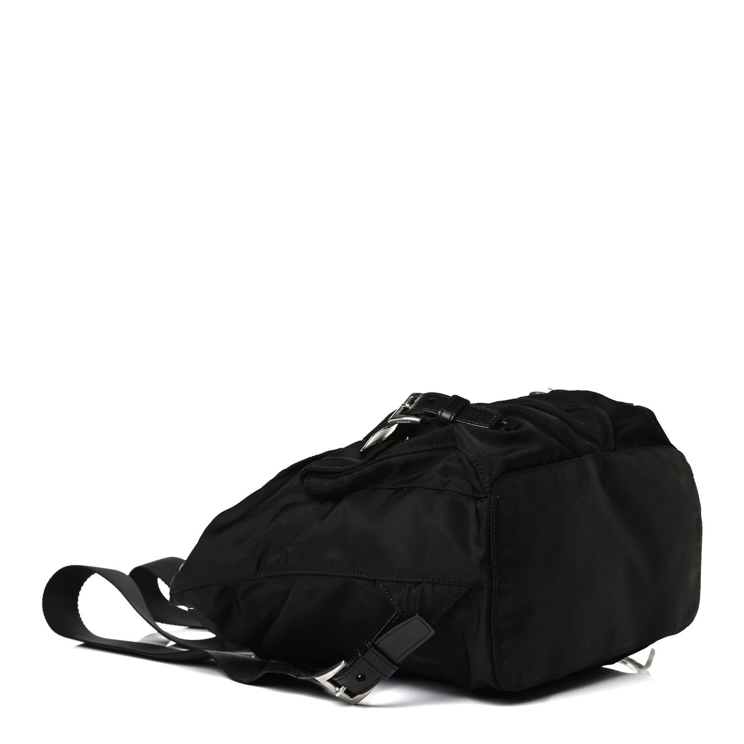 Prada Tessuto Nylon Small Backpack Black 4 of 16