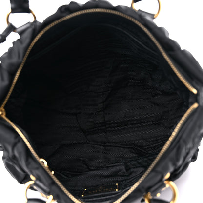 Prada Tessuto Nylon Gaufre Tote Black 5 of 12