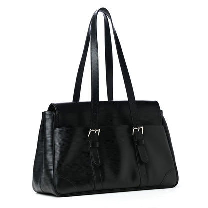 Louis Vuitton Epi Segur MM Black 4 of 8