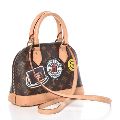 Louis Vuitton Monogram World Tour Alma BB 4 of 12