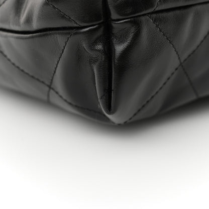 Chanel Shiny Calfskin Quilted Small Chanel 22 Black 12 of 12