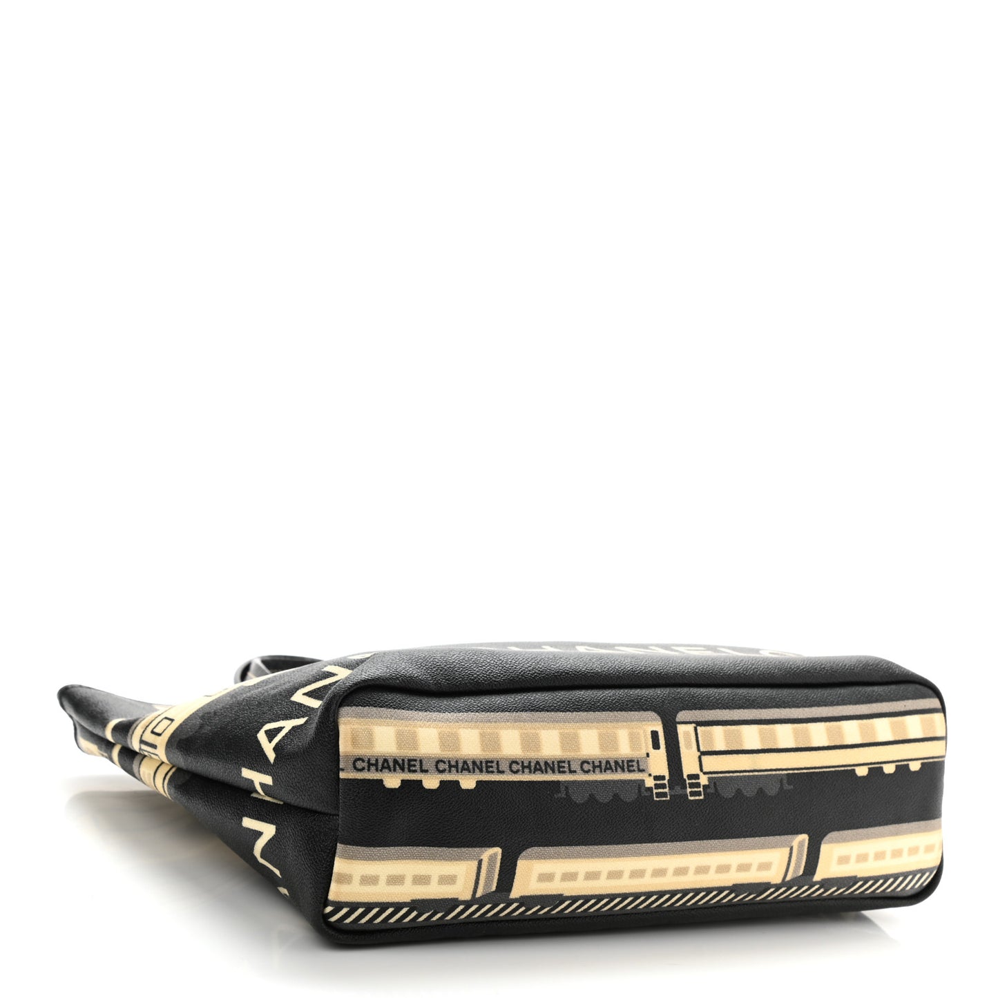 Coated Canvas Le Train Bag Black