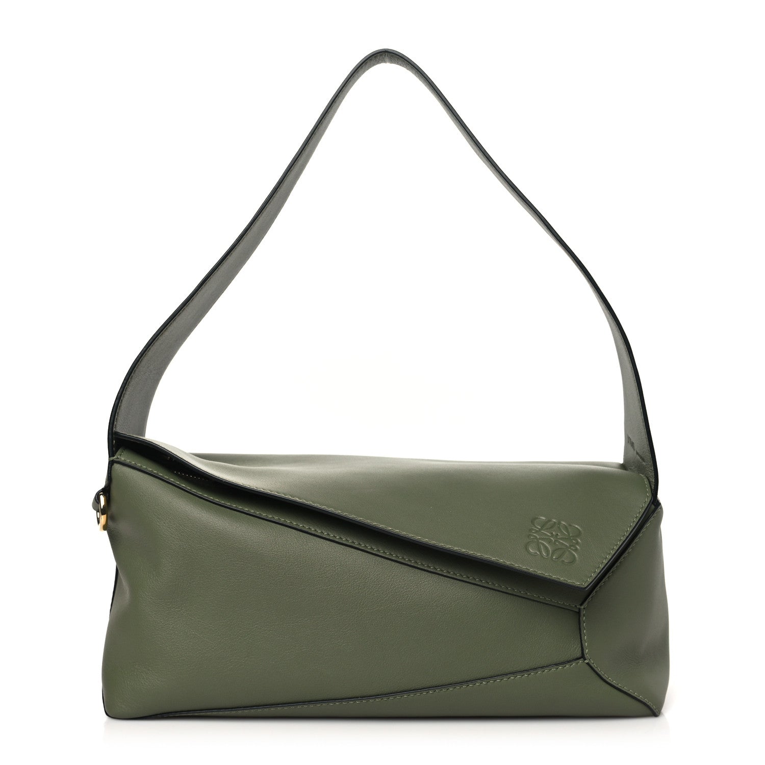 Loewe Calfskin Puzzle Hobo Avocado 1 of 9