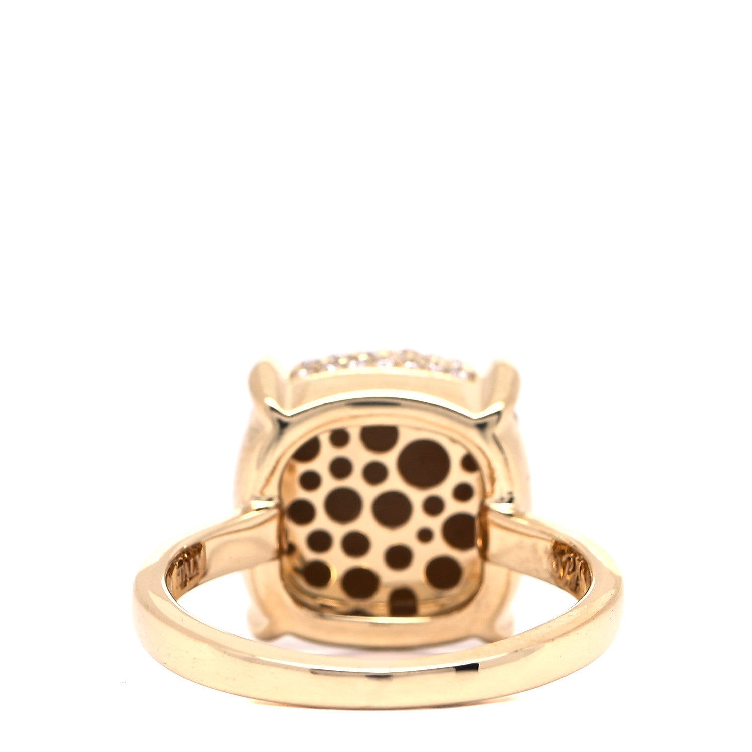 Tiffany 18K Yellow Gold Diamond 12mm Paloma Picasso Sugar Stacks Ring 53 6.5 3 of 6