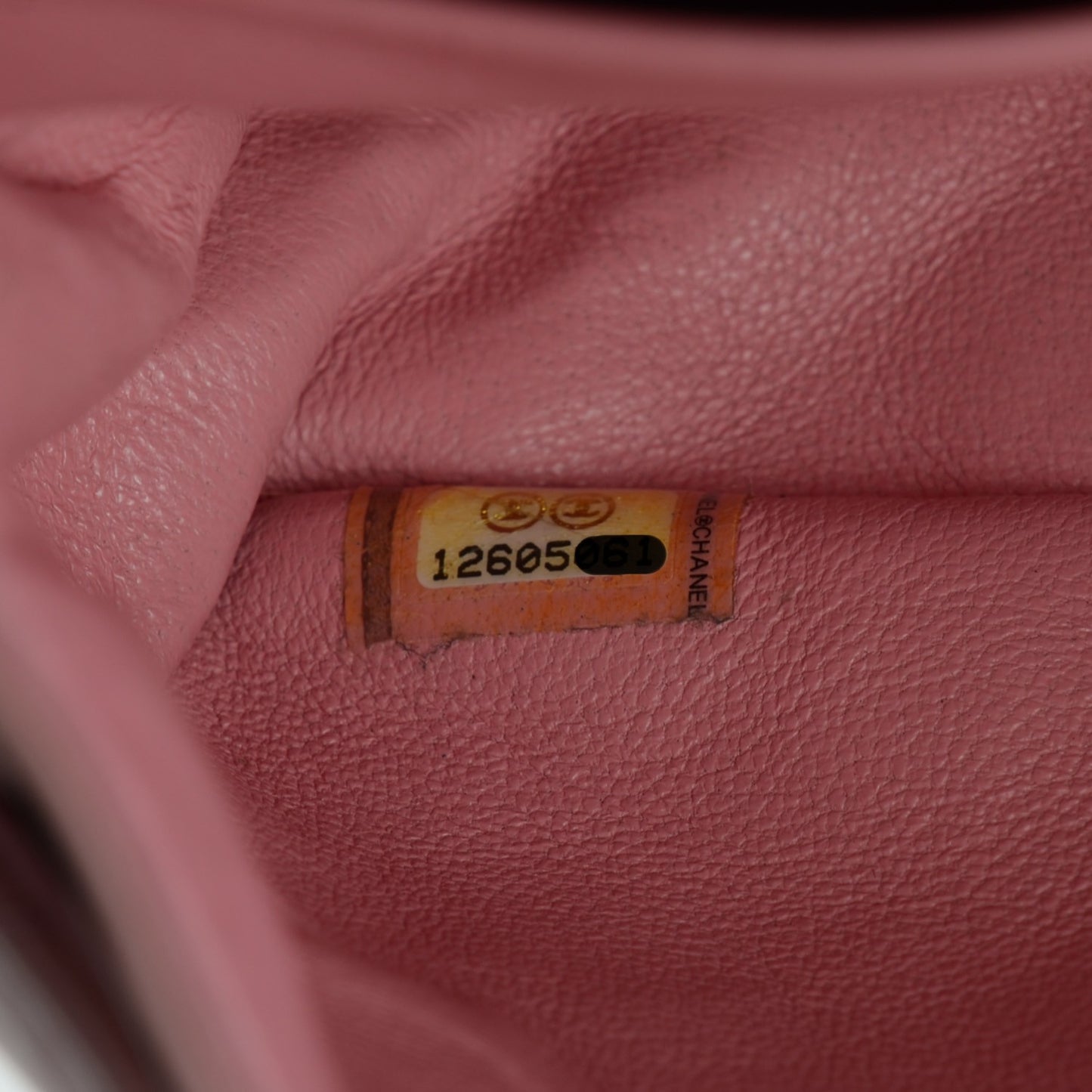 Lambskin Quilted Medium Double Flap Light Pink