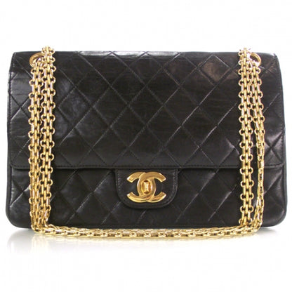 Chanel Lambskin Double Flap Mademoiselle Chain Bag 1 of 11