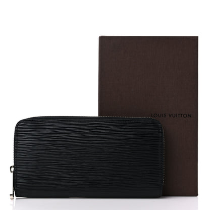 Louis Vuitton Epi Zippy Wallet Black 12 of 12