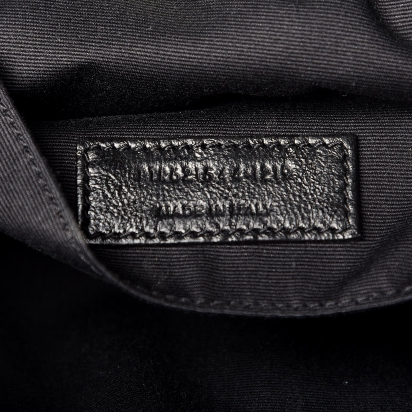 Calfskin Matelasse Monogram Lou Camera Bag Black