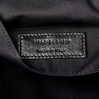 Saint Laurent Calfskin Matelasse Monogram Lou Camera Bag Black 7 of 10