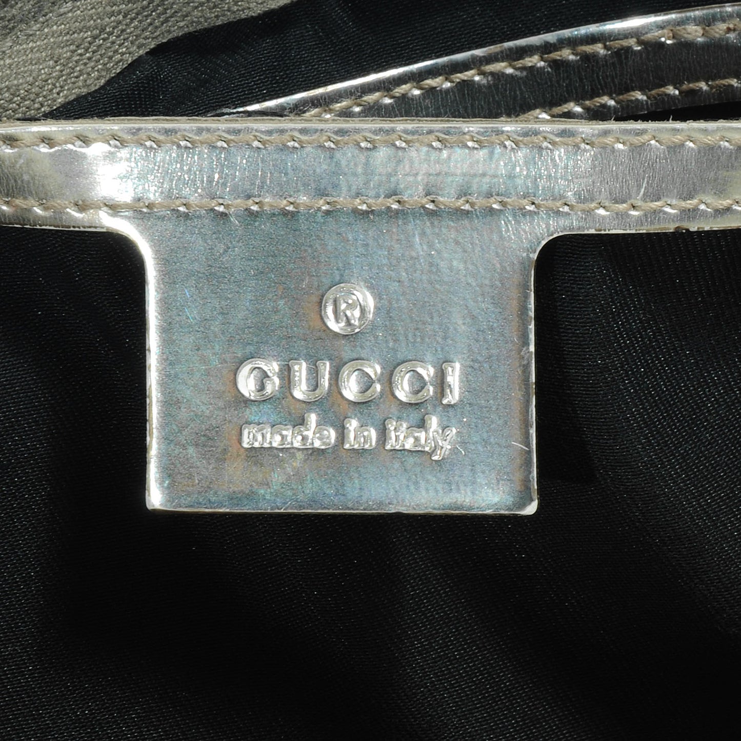 Monogram Medium Joy Boston Metallic