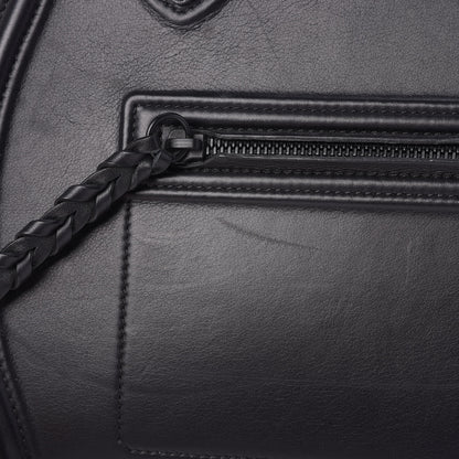Celine Supple Calfskin Medium Phantom Luggage Black 14 of 18