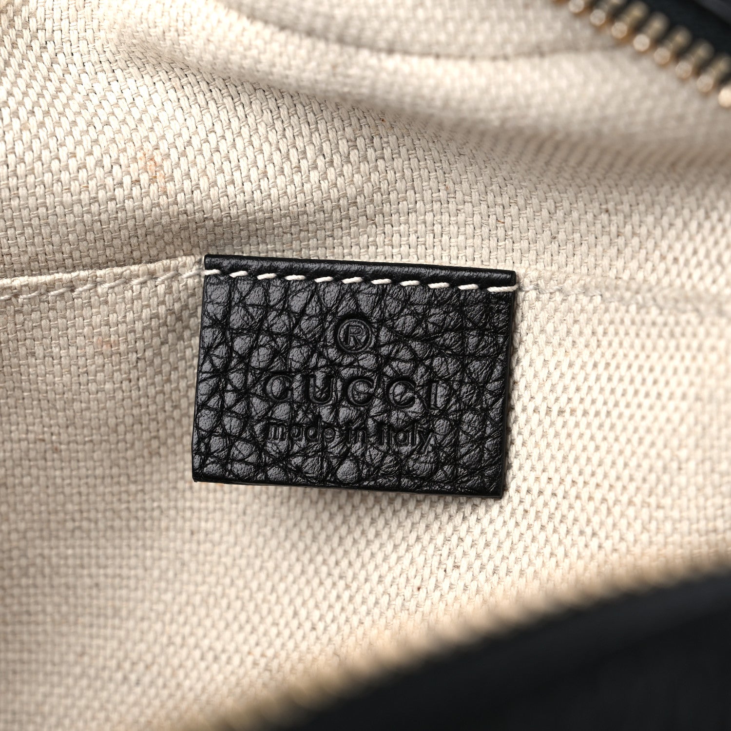 Gucci Pebbled Calfskin Small Soho Disco Bag Black 6 of 11