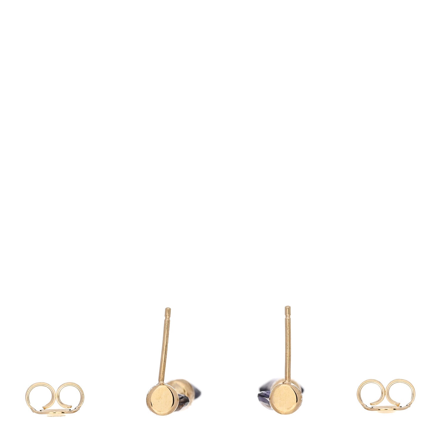 Marco Bicego 18K Yellow Gold Iolite Paradise Drop Earrings 3 of 6