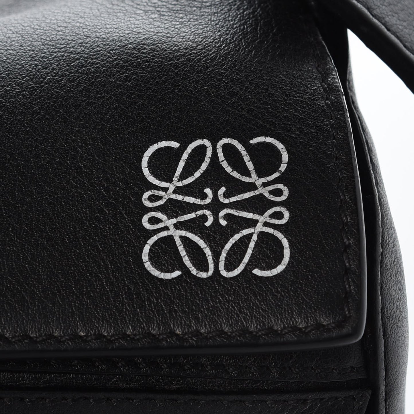 Calfskin Small Puzzle Bag Black