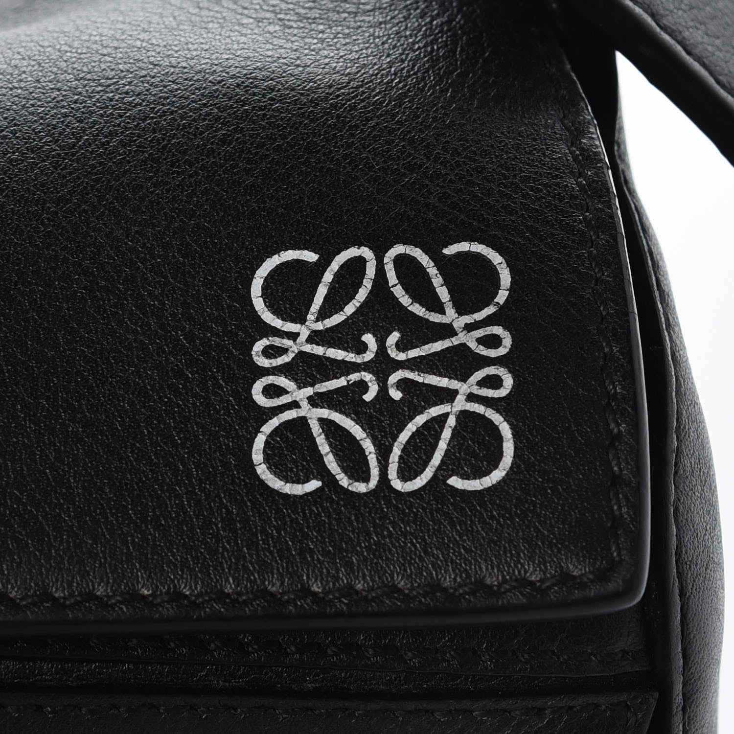 Loewe Calfskin Small Puzzle Bag Black 9 of 11