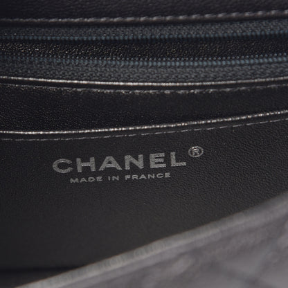 Chanel Metallic Sheepskin Quilted 2.55 Reissue Mini Flap Dark Silver 6 of 11