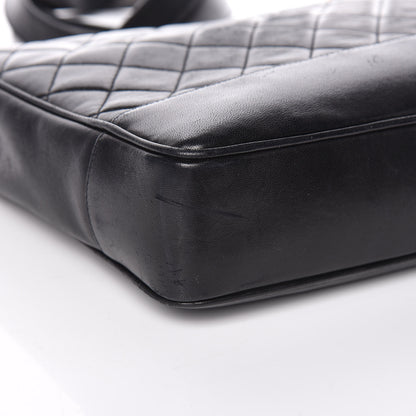 Chanel Lambskin Quilted Shoulder Bag Black 8 of 11