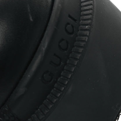 Gucci Calfskin Nappa Matelasse Frances Chelsea Boots 37 Black 10 of 15