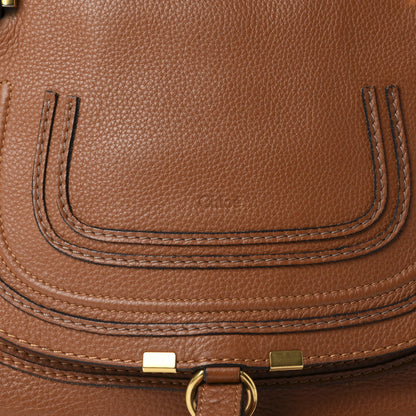 Chloe Calfskin Medium Marcie Satchel Tan 12 of 12