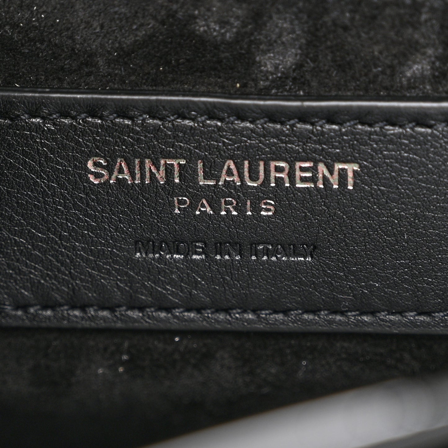 Grained Calfskin Studded Medium Monogram Heart Sunset Black