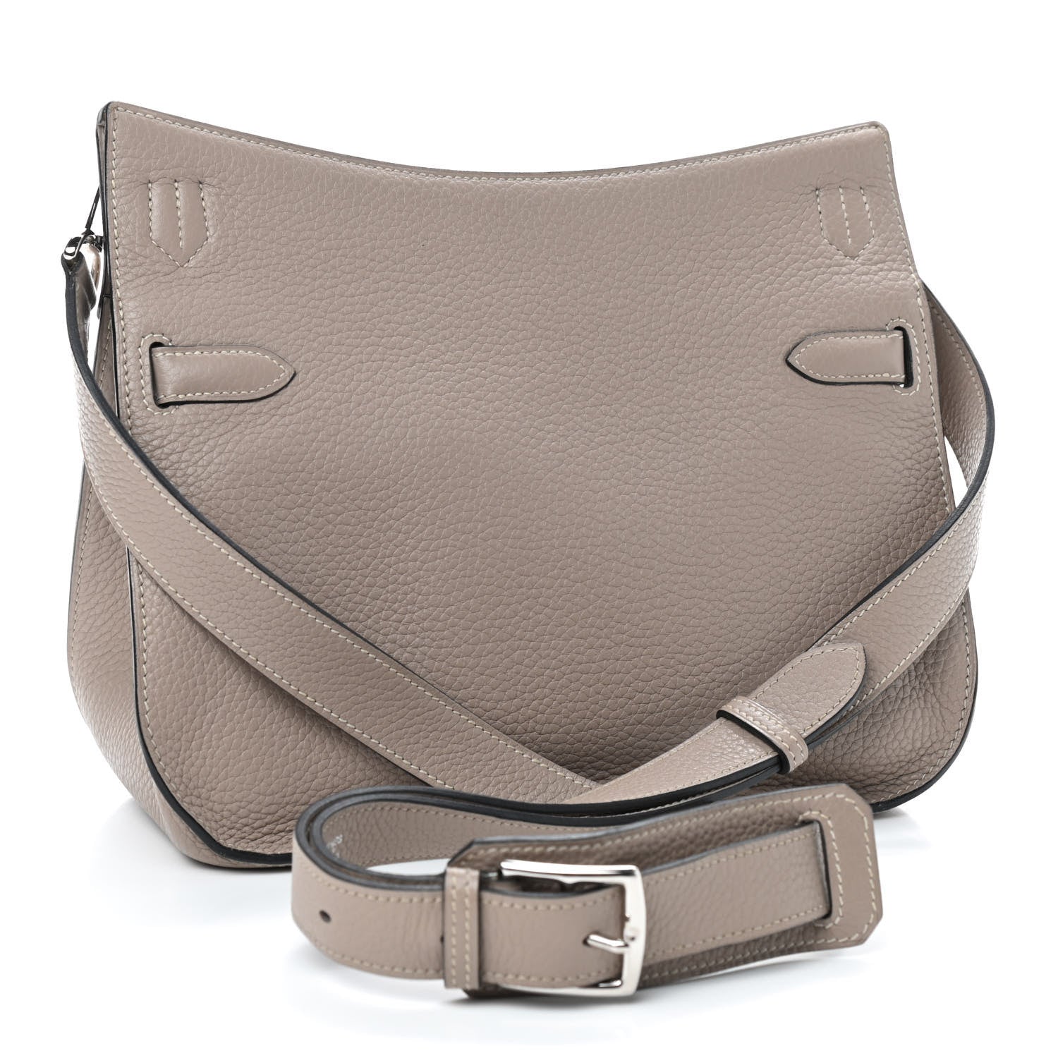 Hermes Taurillon Clemence Jypsiere 28 Gris Tourterelle 2 of 11