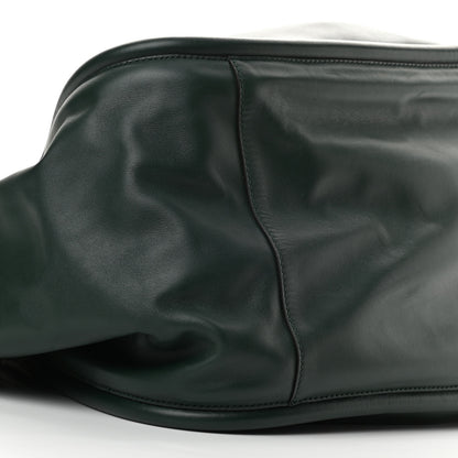 Proenza Schouler Calfskin XL Ruched Tote Petrol Green 8 of 9